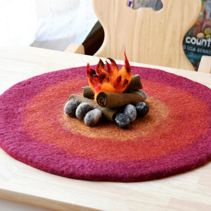 Campfire Felt Playscape - Round