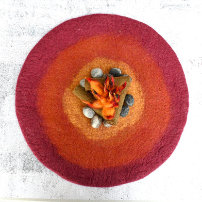 Campfire Felt Playscape - Round