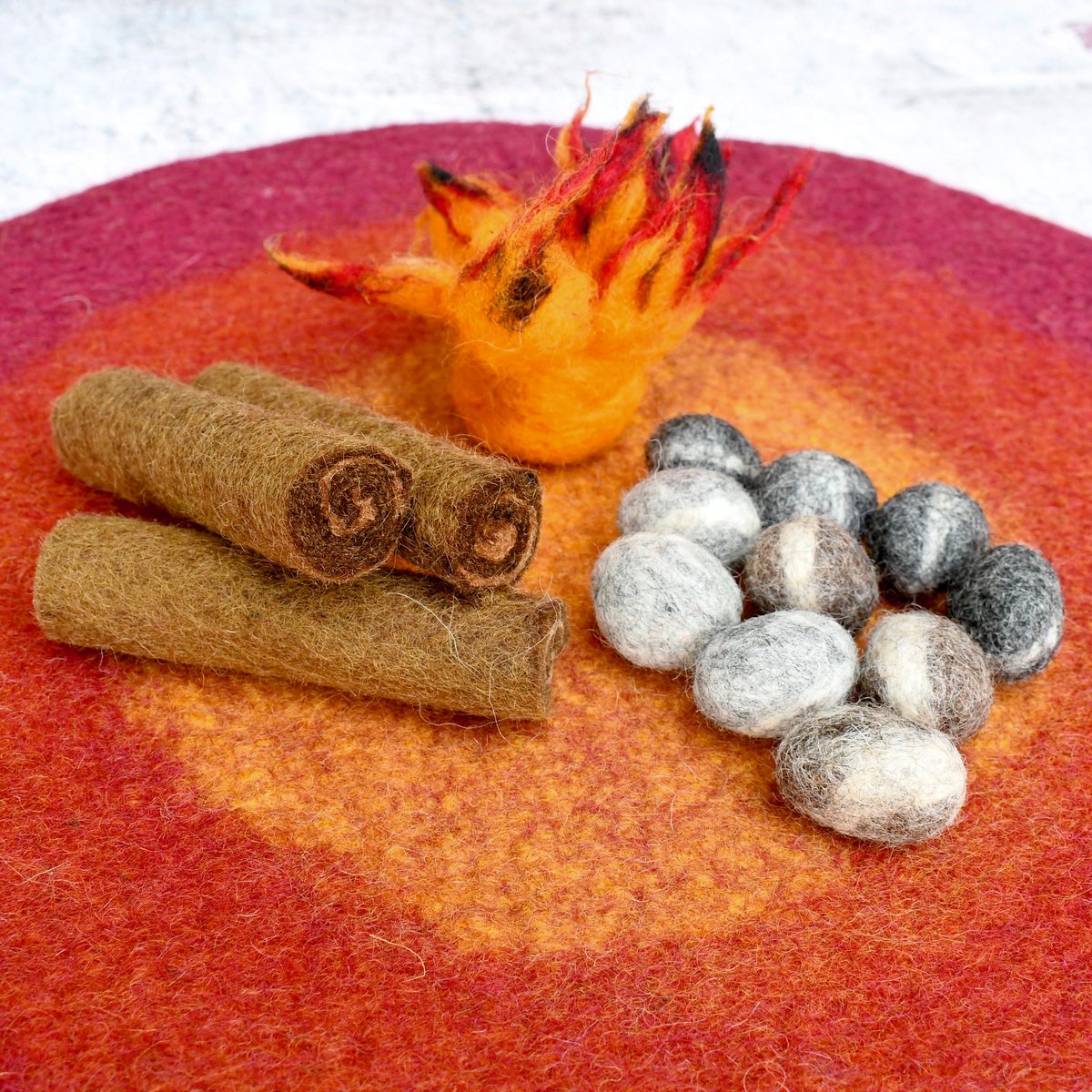 Campfire Felt Playscape - Round