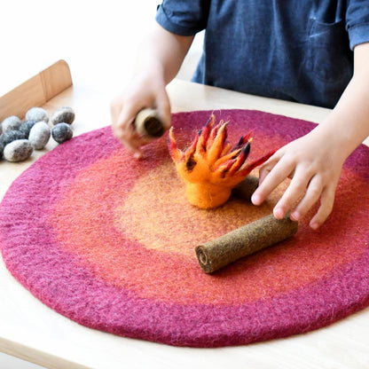 Campfire Felt Playscape - Round