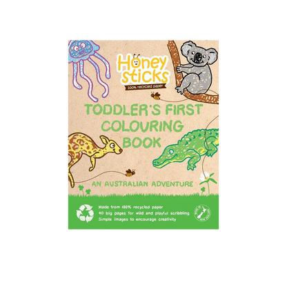 An Aussie Adventure Toddler's First Colouring Book