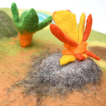 Dinosaur Land Felt Playscape - Small