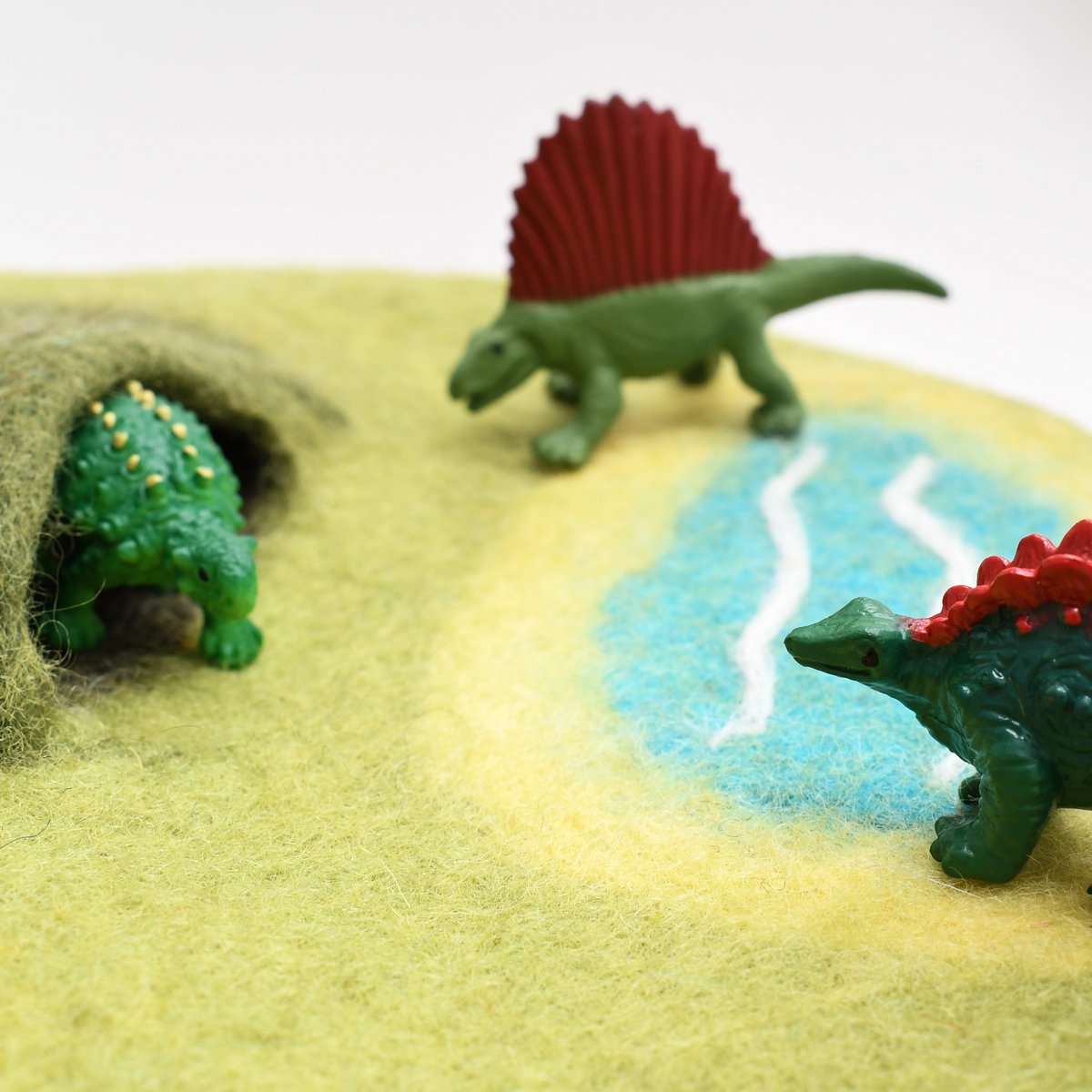 Dinosaur Land Felt Playscape - Small