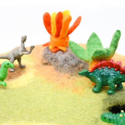 Dinosaur Land Felt Playscape - Small