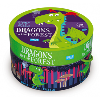 Dragon in the Forest - Book and Giant Puzzle