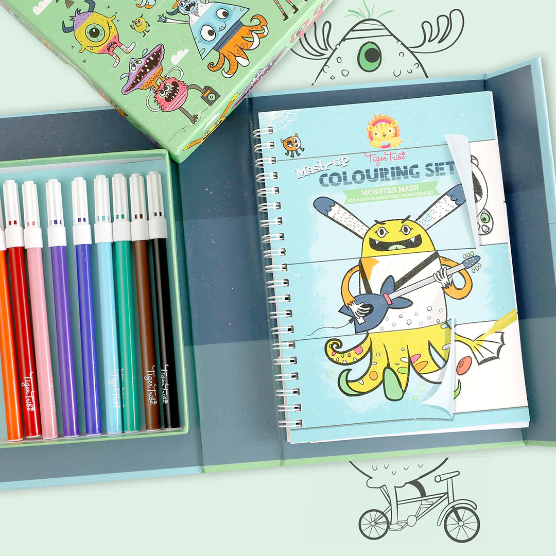 Mash-up Colouring Set - Monster Mash