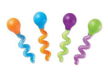 Twisty droppers set of 4