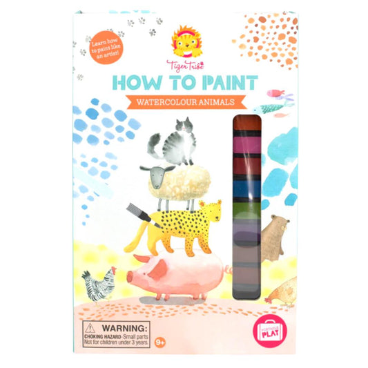 How to Paint - Watercolour - Animals