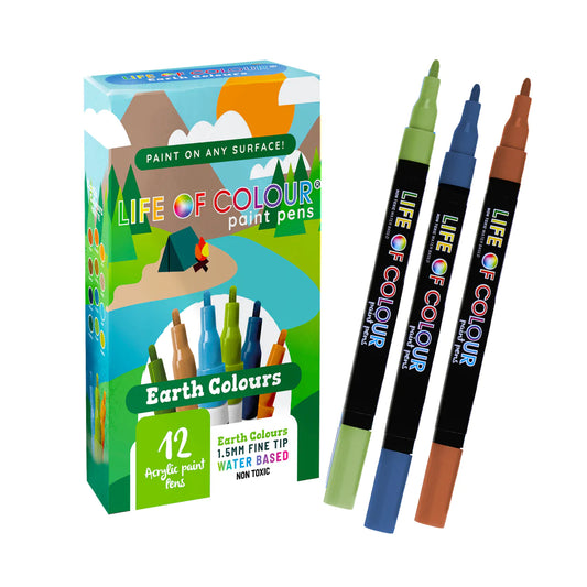 Earth Acrylic Paint Pens