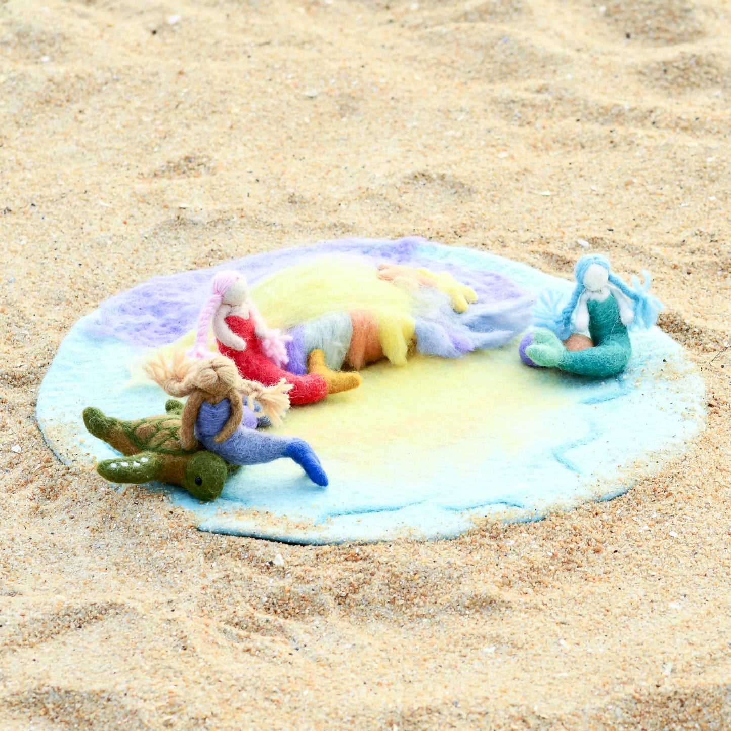 Mermaid Cove Felt Playscape - Round