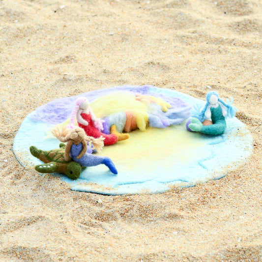 Mermaid Cove Felt Playscape - Round