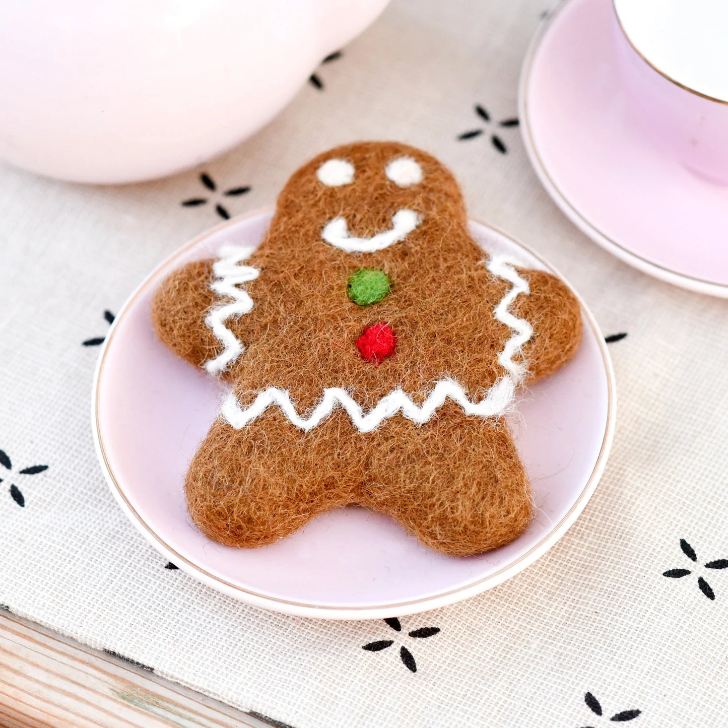 Felt Gingerbread Man Cookie