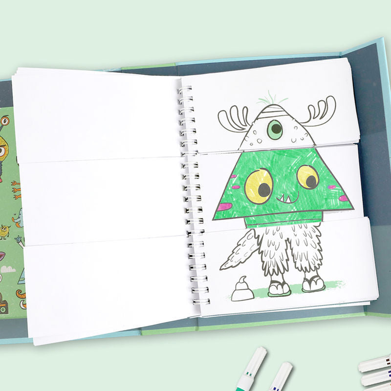 Mash-up Colouring Set - Monster Mash