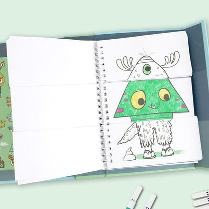 Mash-up Colouring Set - Monster Mash