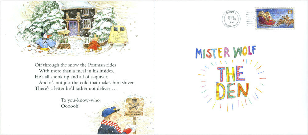 The Jolly Christmas Postman Book