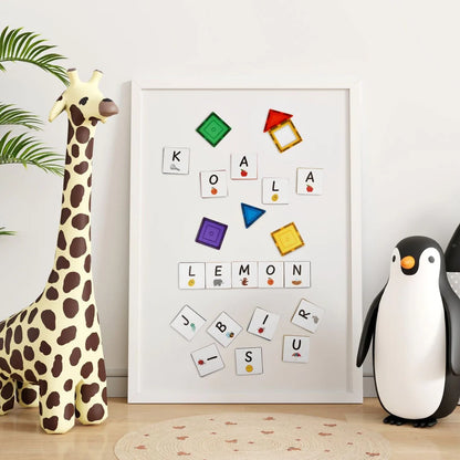 Magnetic Tile Topper - Alphabet Upper Case