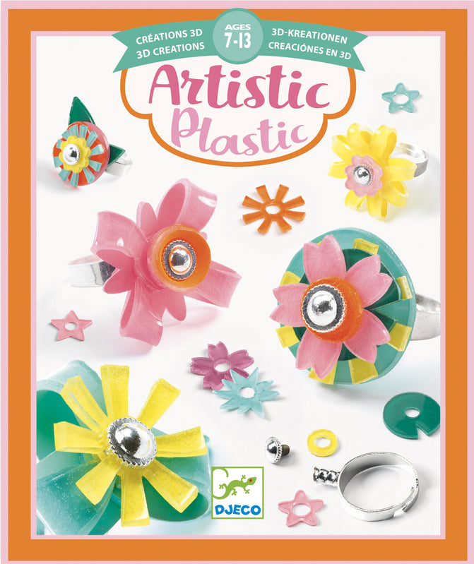 Ring Collection Artistic Plastic