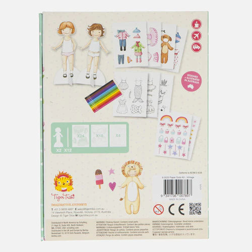 Paper Dolls kit - Vintage