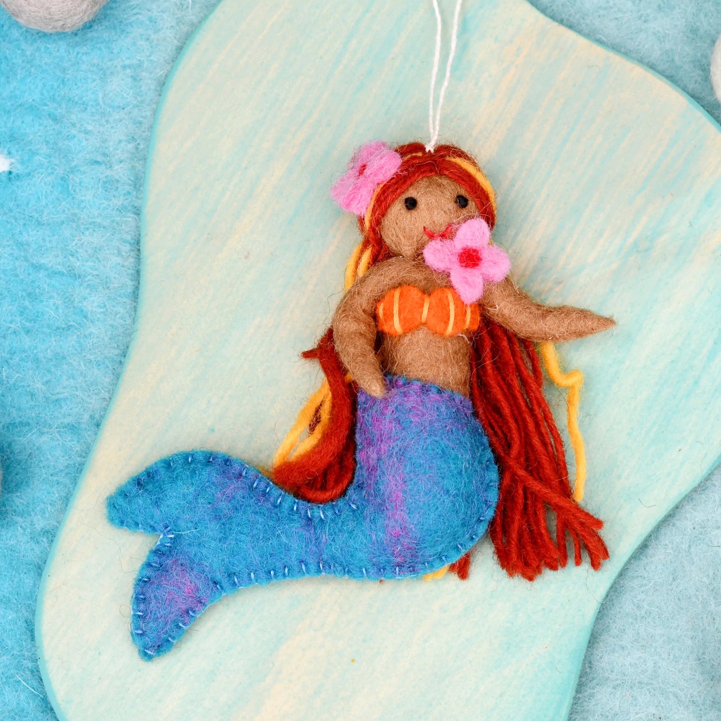 Felt Little Mermaid Hanging