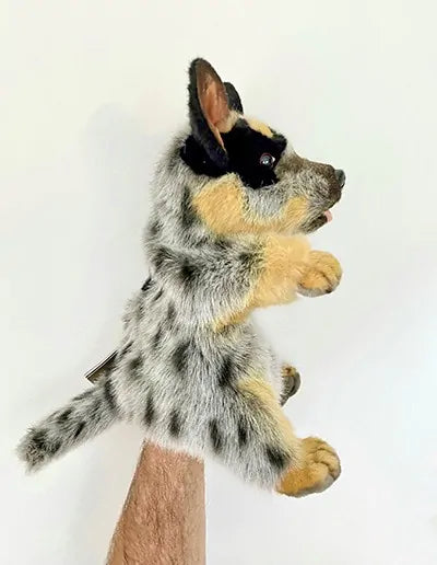 Blue Heeler Puppy Puppet