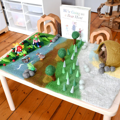 Bear Hunt Felt Playscape - Large