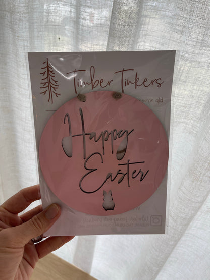 Happy Easter Basket Sign