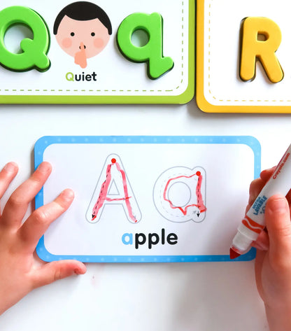 Flash cards & ABC Magnetic letters