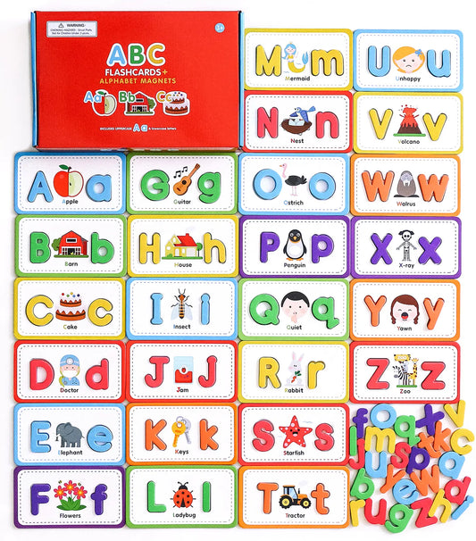 Flash cards & ABC Magnetic letters