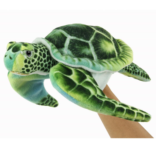 Green Turtle Puppet