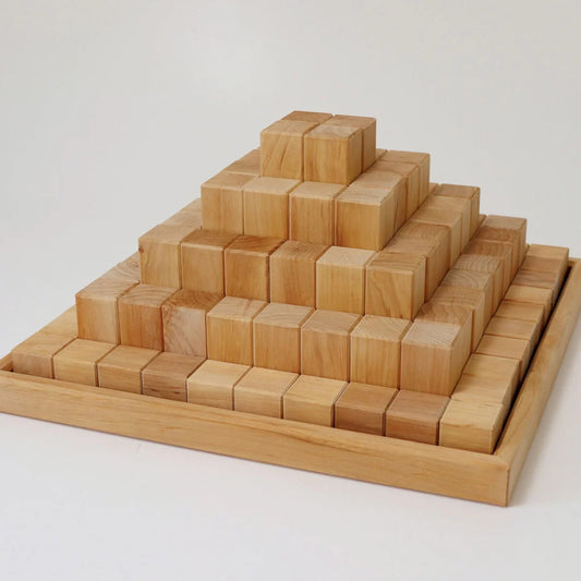 Grimm’s Large Stepped Pyramid Natural *Click and Collect or In Store Purchase Only*