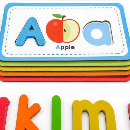 Flash cards & ABC Magnetic letters