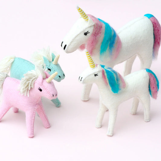 Felt Unicorn Toy