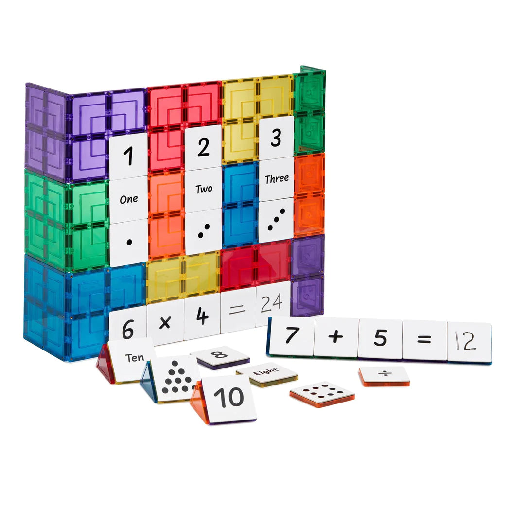 Magnetic Tile Topper - Numeric Pack
