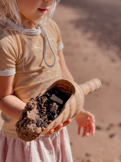 Large Wooden Vintage Style Shovel