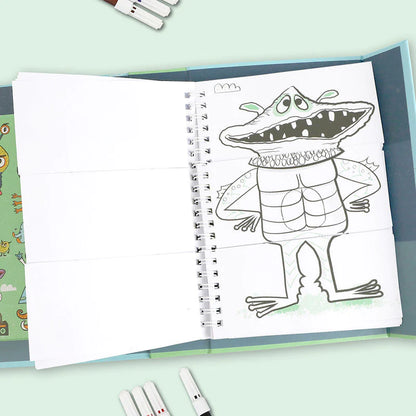 Mash-up Colouring Set - Monster Mash