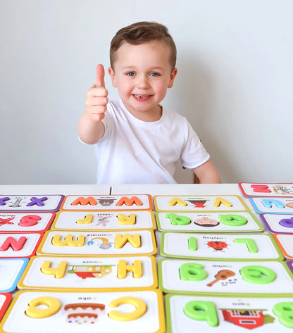 Flash cards & ABC Magnetic letters