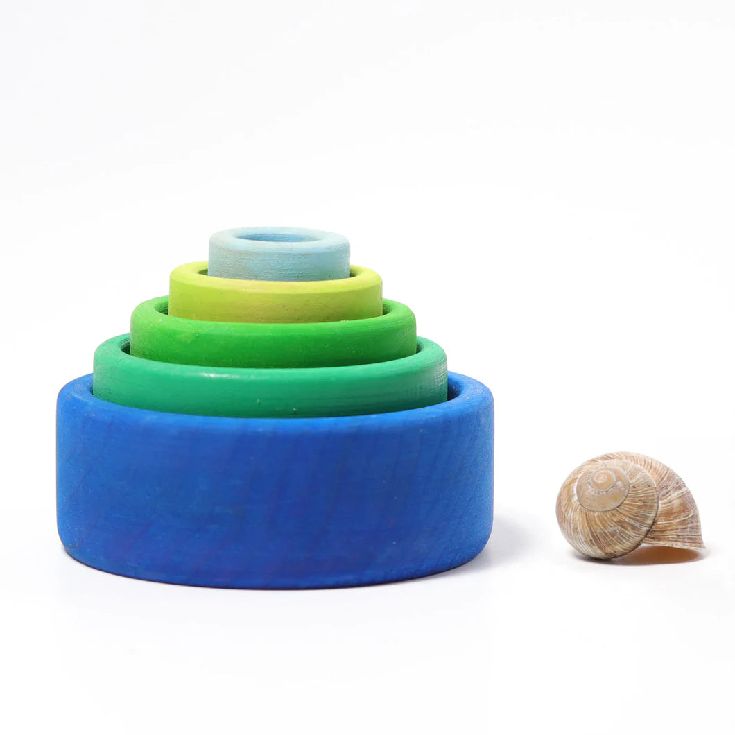 Grimm’s Stacking Bowls Ocean