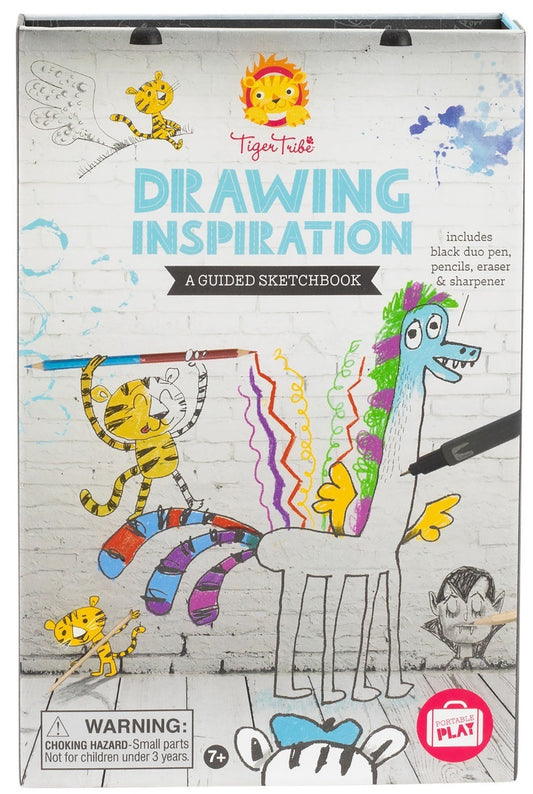 Drawing inspiration - A guided sketchbook