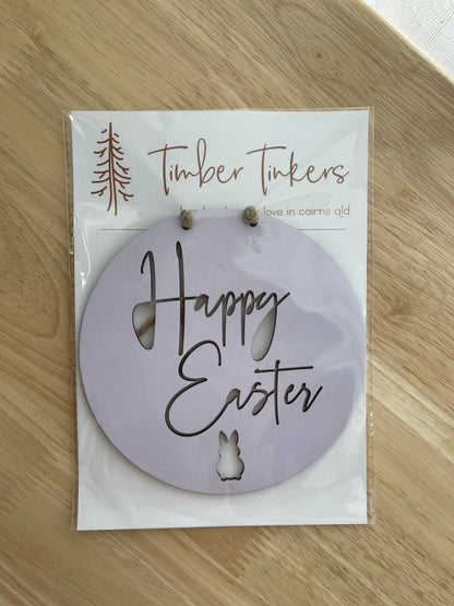 Happy Easter Basket Sign