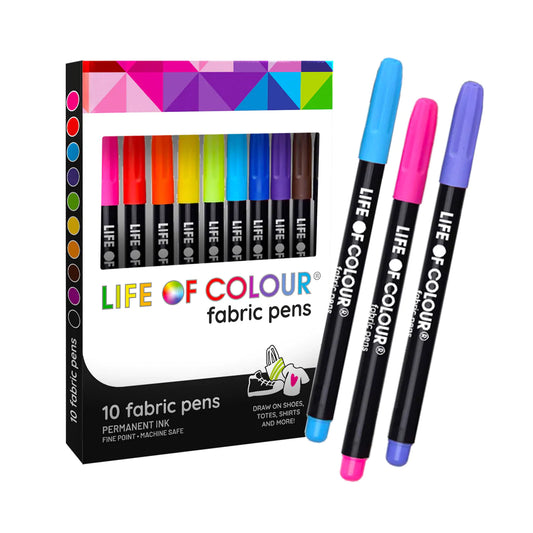 Fabric 10 Paint Pens