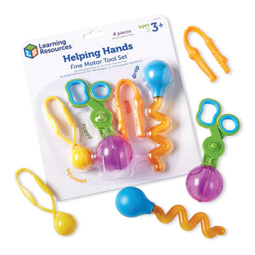 Helping hands fine motor tool set