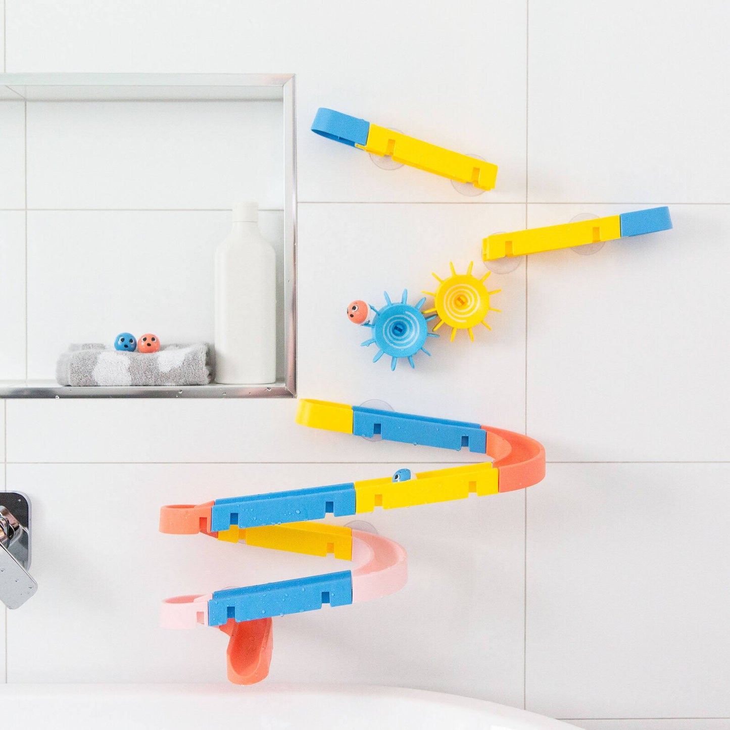 Waterslide Marble Run Bath Toy