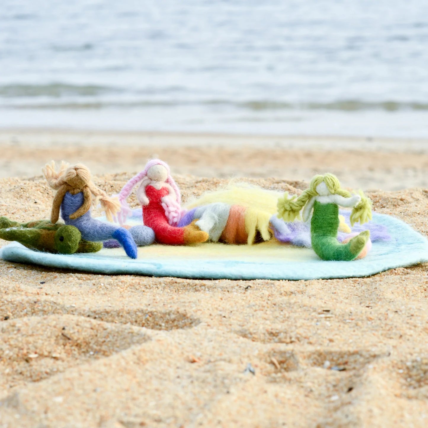 Mermaid Cove Felt Playscape - Round