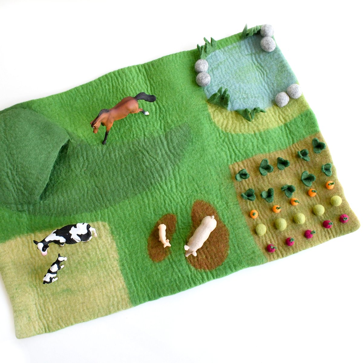 Farm Felt Playscape - Large