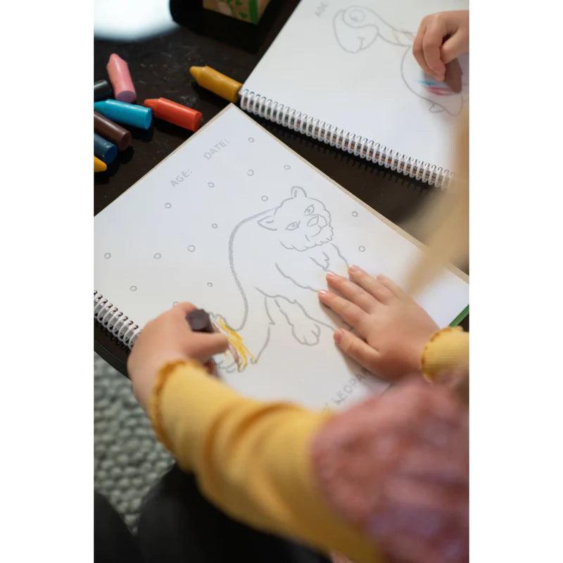 Endangered Animals Toddler's First Colouring Book