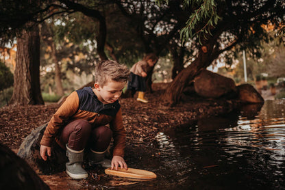 Ancient Wooden Canoe